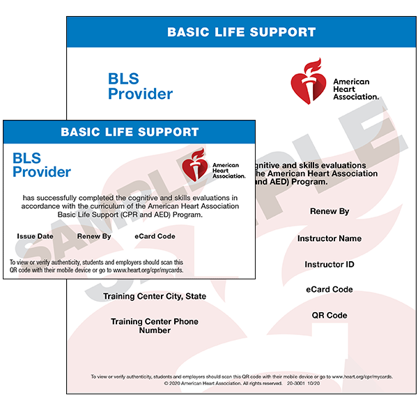 BLS card